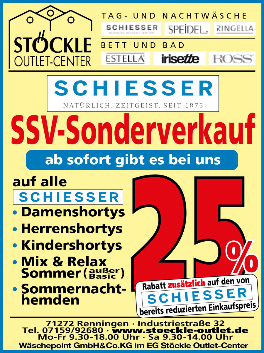 Angebote des Wäschepoint im Stöckle Outlet-Center